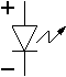 LED circuit symbol