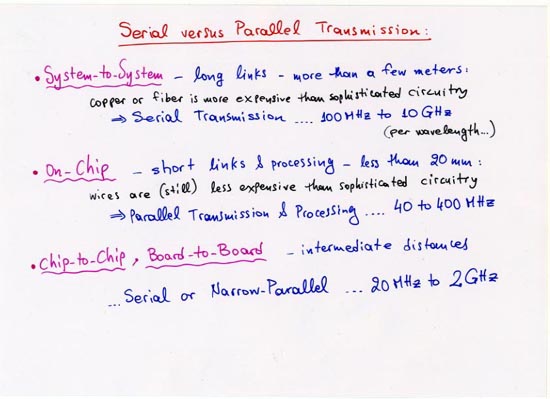 Distance versus transmission type